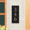Address Numbers Metal Numbers Custom Numbers House Numbers House Address Tree Numbers Outdoor Sign Contemporary 2
