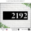 Address Sign Metal Address Plaque Metal House Numbers Custom Address Sign Home Address Sign Address Num Bestseller Laser Cut Metal Signs Custom Gift Ideas 1