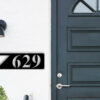 Address Sign Metal Address Sign Address Plaque Metal Address Plaque Number Sign Outdoor Sign House Number Sign House Sign 3