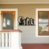 Address Sign Metal Address Sign House Numbers Metal Metal Numbers House Address Numbers Address Sign Cactus Sign Western Address Sign 2
