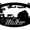 Airplane Farm Sign3 Ft Metal Sprayplane Sign Barn Airplane Sign Metal Wall Art Metal House Sign 2