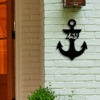 Anchor House Address Plaque House Numbers Steel Sign Metal Address Sign For House Address Plaque Front Porch Decor Metal 2