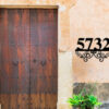 Custom Metal Address Sign Address Number Sign Metal House Numbers Address Plaque Address Numbers Metal Address Numbers Metal Signs 3