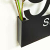 Custom Metal House Number Plaque Address Number Plate Modern Home Numbers Plate Stainless Steel Number Sign 4