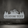 Dump Truck Monogram V2 Customized Metal Signs Custom Metal Sign Custom Signs Metal Sign Metal Laser Cut Metal Signs Custom Gift Ideas 2