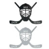 Hockey Sticks Monogram Customized Metal Signs Custom Metal Sign Custom Signs Metal Sign 3