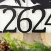 House Numbers House Number Plaque Address Plaque Address Sign Custom Metal Sign House Number Metal House Numbers 3