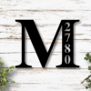 House Numbers Metal Address Sign Metal House Number Plaque Custom Metal Plaque House Address Sign Metal House Numbers 1