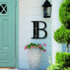 Metal House Numbers Address Sign House Number Plaque Metal Address Numbers Address Plaque Front Porch Decor Porch Signs Metal Signs 2