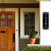 Vertical Metal Address Sign Address Number Plaque House Numbers vertical House Number Plaque vertical Address Sign 4