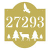 Wilderness Address Customized Metal Signs Custom Metal Sign Custom Signs Metal Sign 3