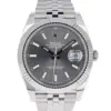 Rolex Datejust 41mm Rhodium Dial 126334 Jubilee