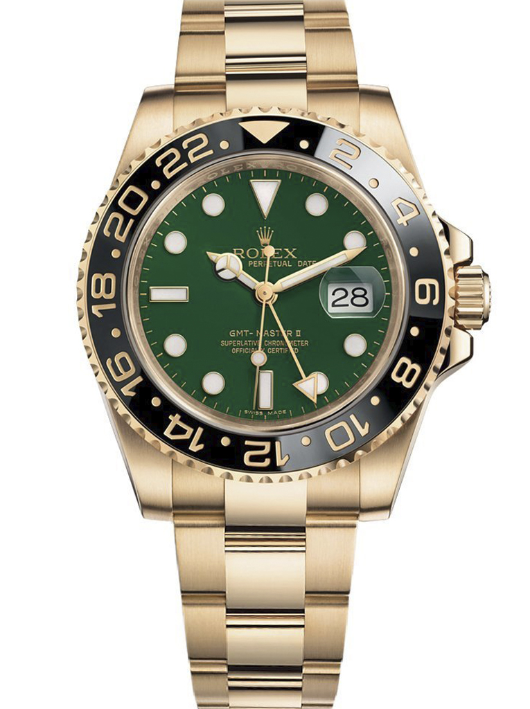 Fake Rolex GMT II Green Model 116718GSO.jpg