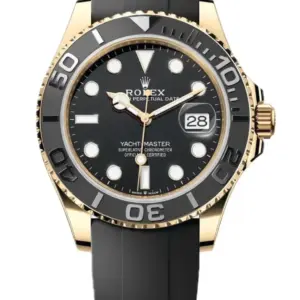 Replica Rolex Yacht Master 42mm Black Dial 226658 front.webp