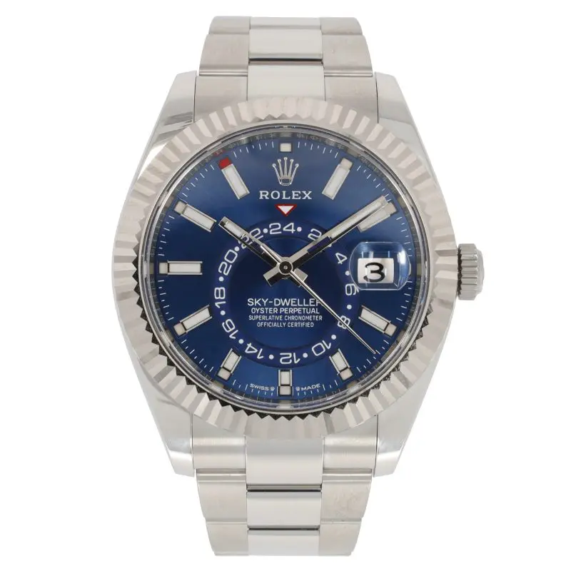 Rolex Sky Dweller Blue Baton Dial Oyster 336924 Full.webp