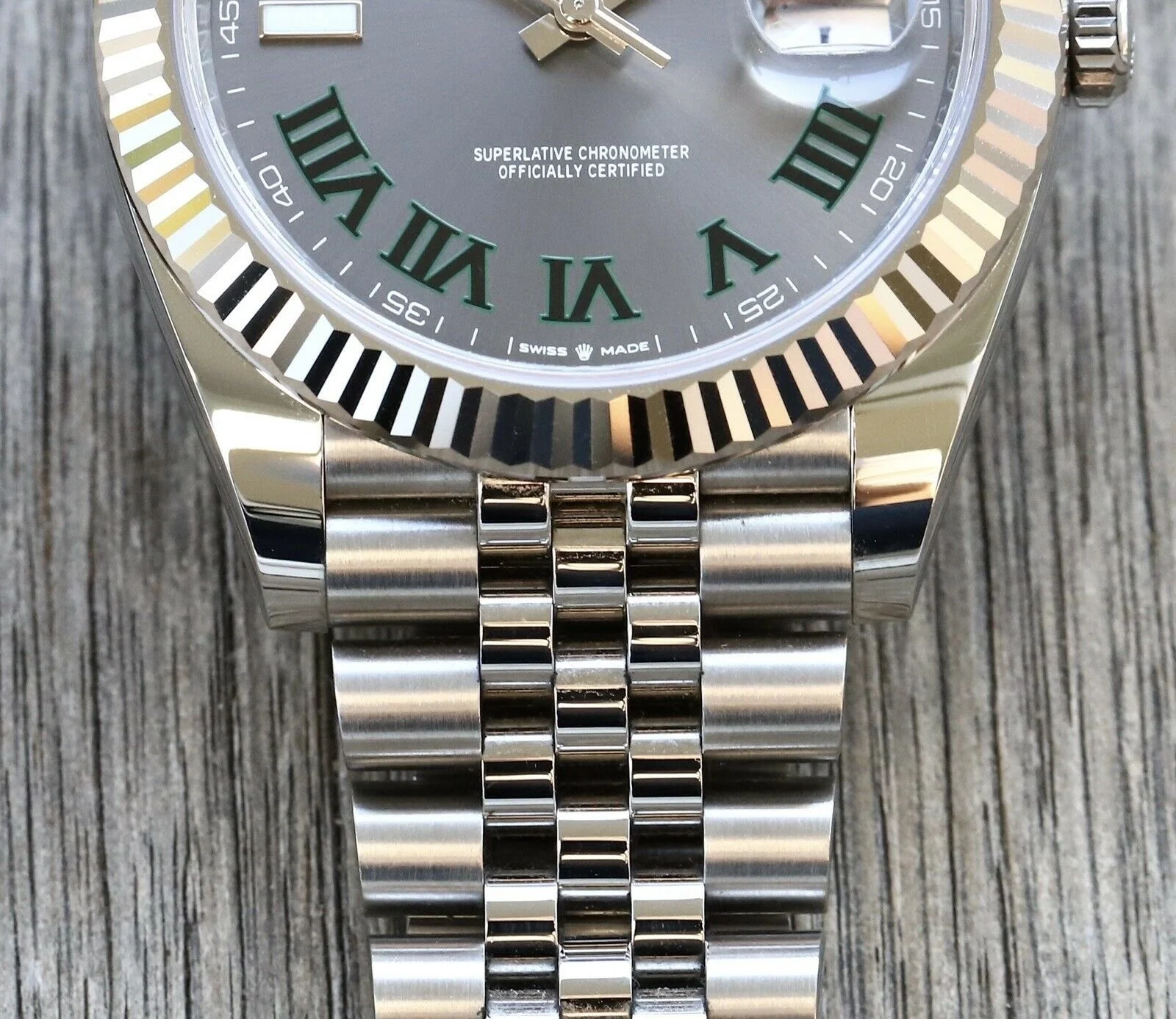 Rolex Datejust 41 DJ41 Wimbledon Dial on Jubilee 126334 E2 80 93 2022 Watch Vault 04 2048x2048.webp
