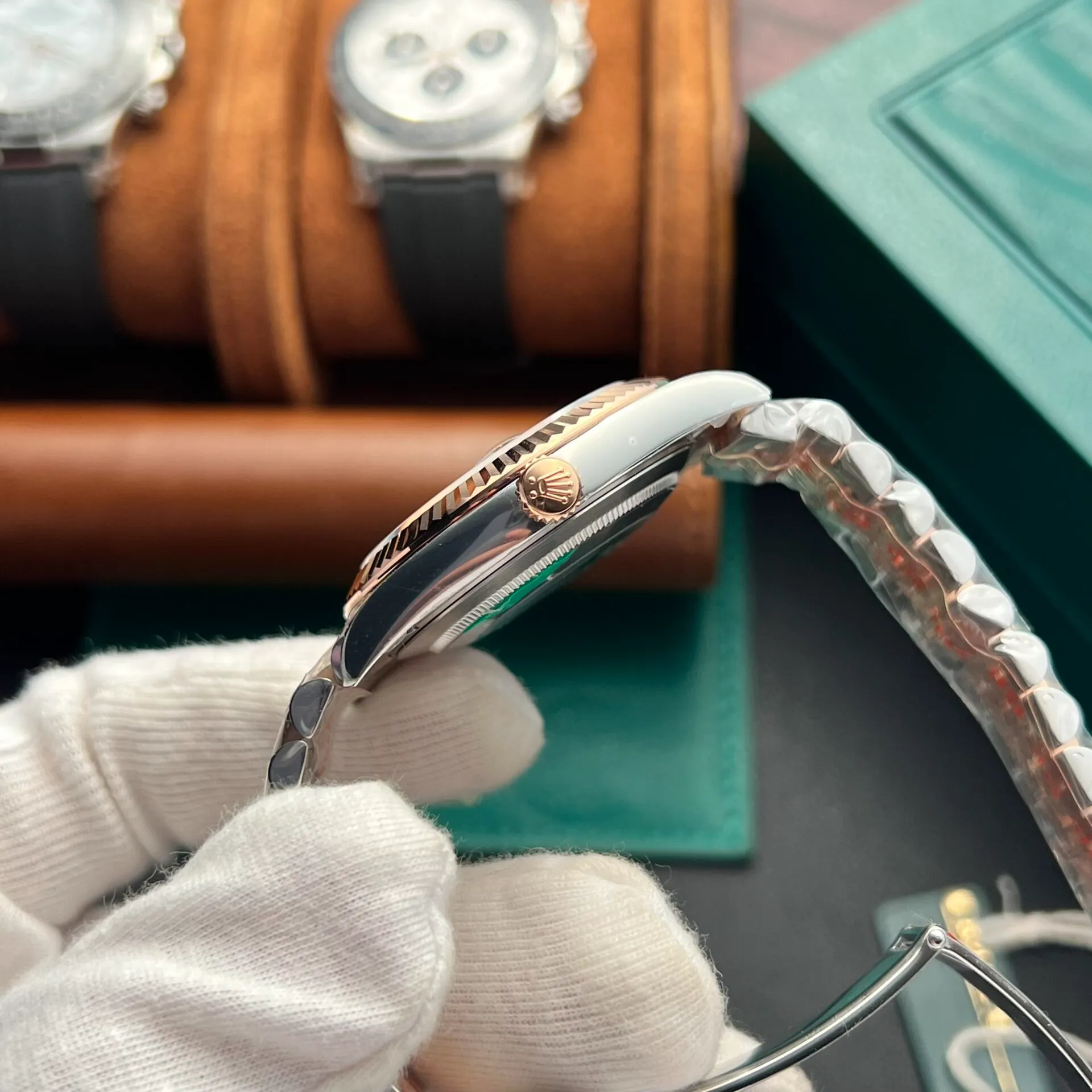 Superclone Rolex Datejust 41 mm Chocolate Dial 126331 Jubilee 5.webp