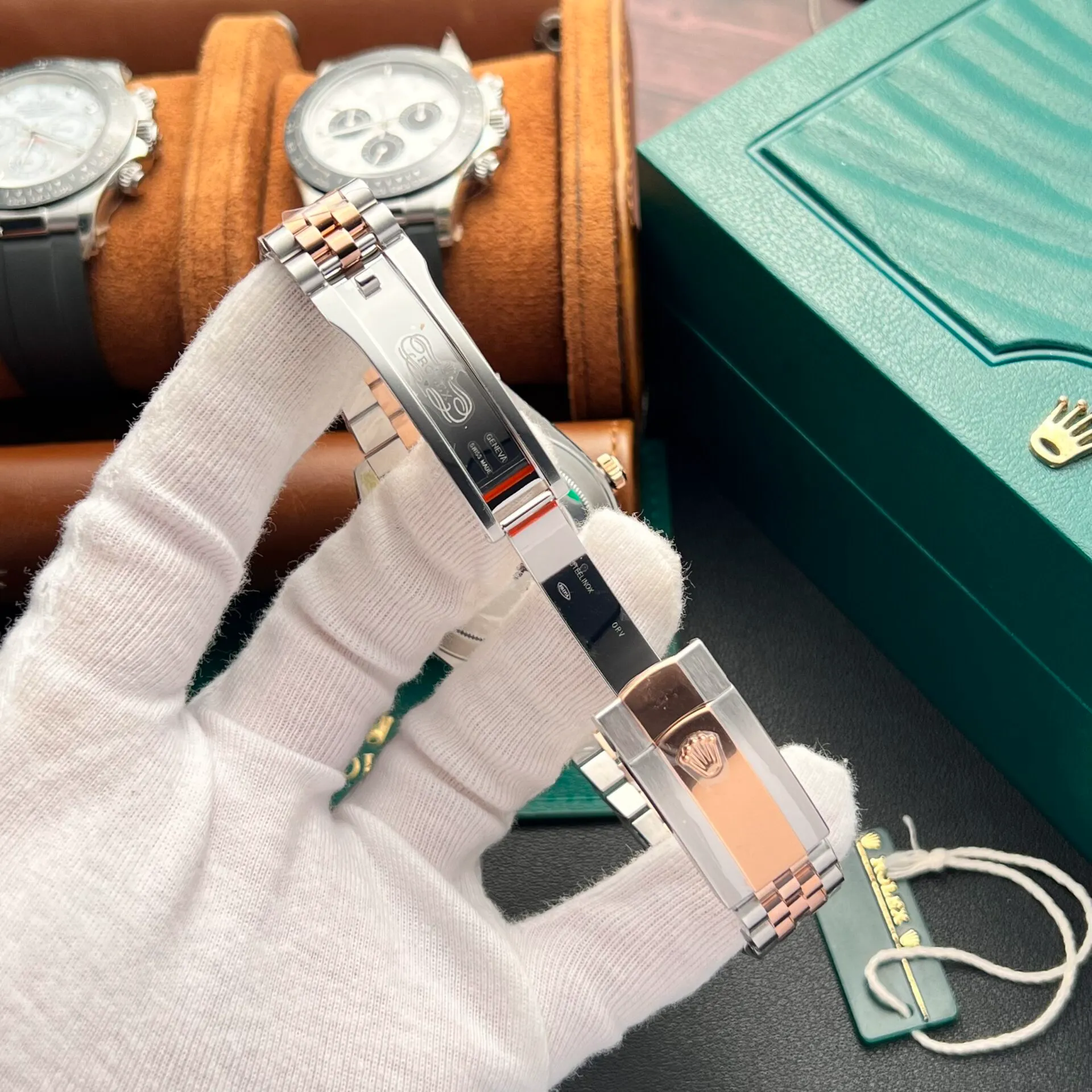 Superclone Rolex Datejust 41 mm Chocolate Dial 126331 Jubilee 6.webp