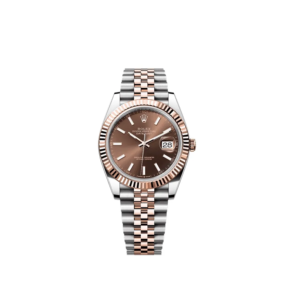 Superclone Rolex Datejust 41 mm Chocolate Dial 126331 Jubilee.webp
