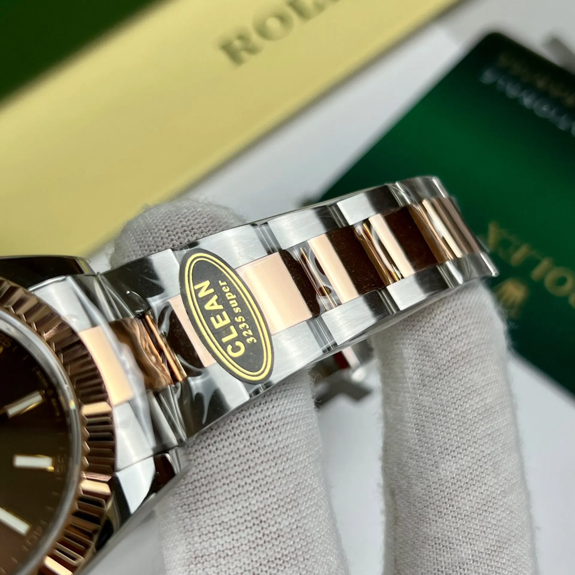 Superclone Rolex Datejust 41 mm Chocolate Dial 126331 Oyster 6.webp