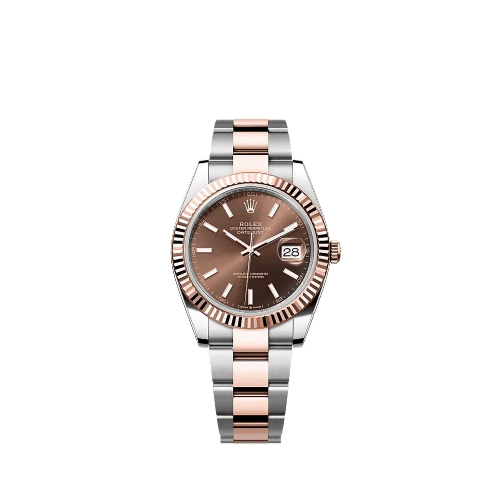 Superclone Rolex Datejust 41 mm Chocolate Dial 126331 Oyster.webp