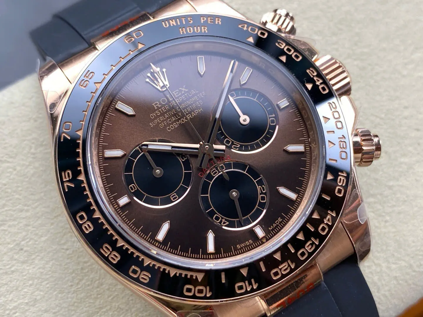 Superclone Rolex Daytona 40 mm 126515LN Bright Chocolate Dial 3 1.webp
