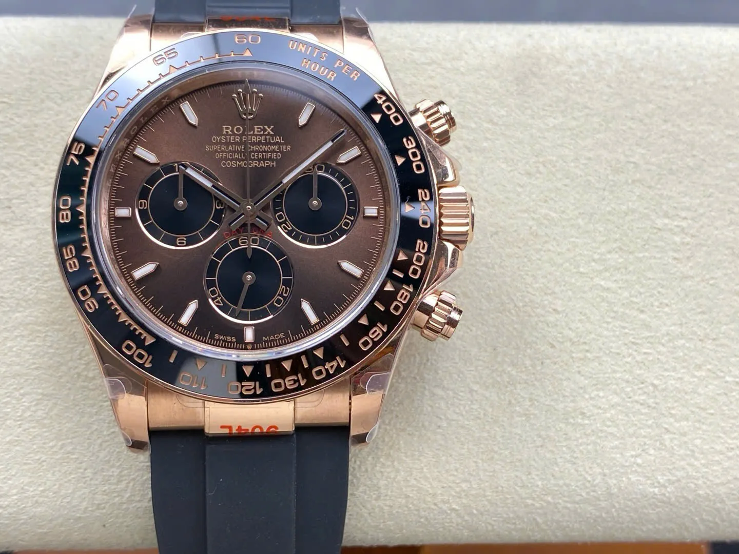 Superclone Rolex Daytona 40 mm 126515LN Bright Chocolate Dial 4 1.webp