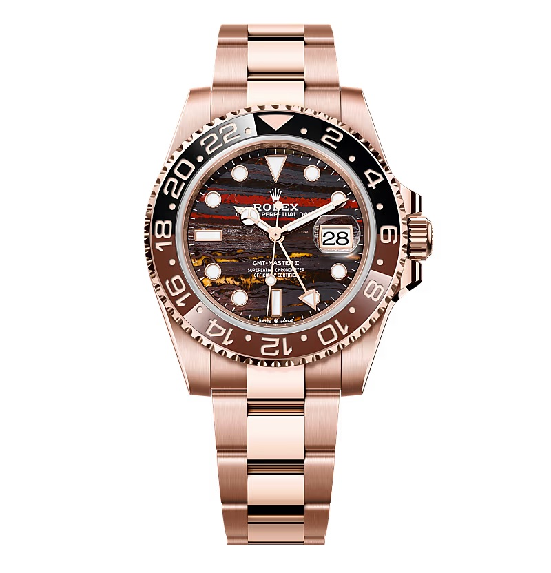 Superclone Rolex GMT Master II 40 mm 126715CHNR Tiger Iron Dial.webp