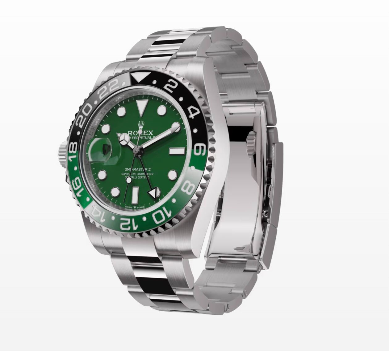 Superclone Rolex GMT Master II 40 mm 126729VTNR Oyster 3.webp