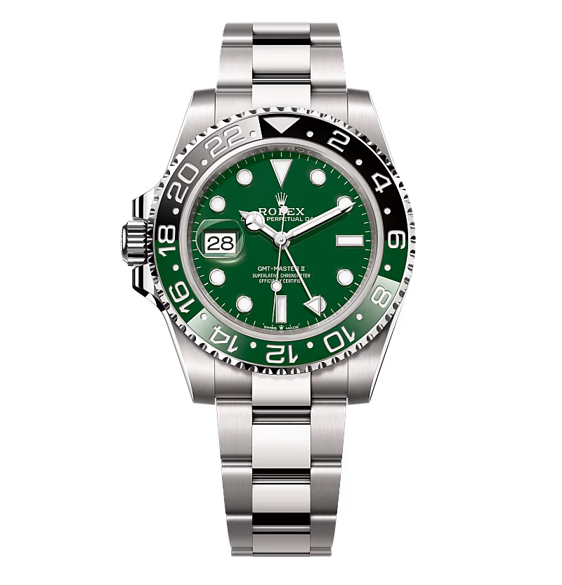 Superclone Rolex GMT Master II 40 mm 126729VTNR Oyster Absinthe.webp