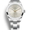 replica rolex oyster perpetual lady 31mm silver dial 277200.jpg