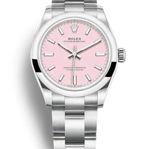 replica rolex oyster perpetual lady 34mm candy pink dial 124200.jpg