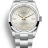 replica rolex oyster perpetual lady 36mm silver dial 126000.jpg