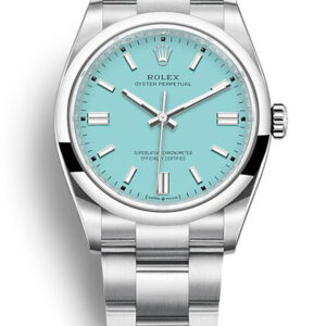replica rolex oyster perpetual lady 36mm turquoise blue dial 126000.jpg