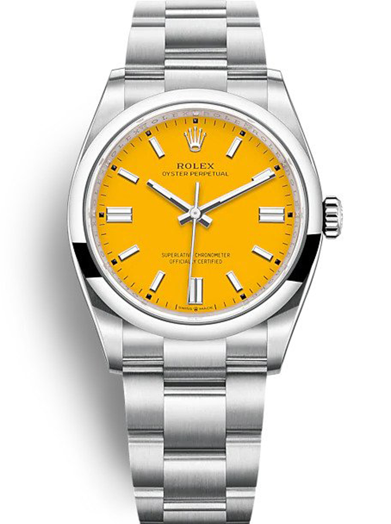 replica rolex oyster perpetual lady 36mm yellow dial 126000.jpg