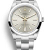 replica rolex oyster perpetual lady 41mm silver dial 124300.jpg