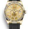 replica rolex sky dweller 42mm champagne dial 326238.jpg