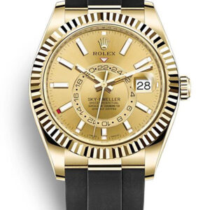replica rolex sky dweller 42mm champagne dial 326238.jpg