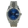 Rolex Datejust 41mm Blue Dial 126334 Jubilee Roman Dials